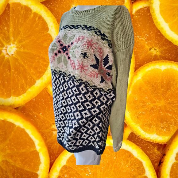 Paul Harris Design Crew Neck‎ Knit Sweater Size Medium - Picture 7 of 7